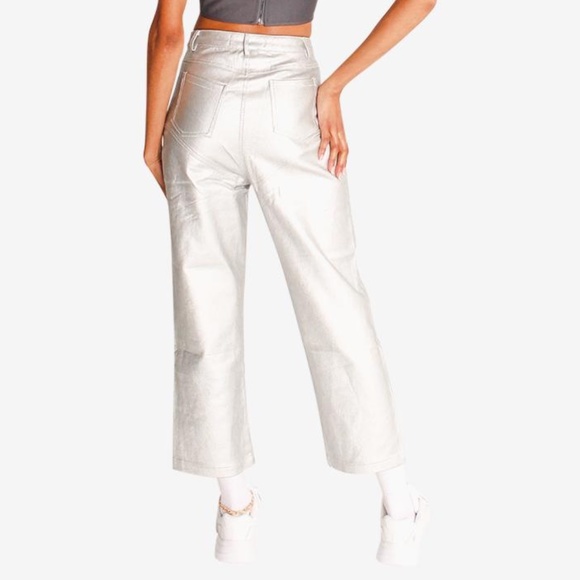 Silver Detailed Jeans - Brand New with Tags - Picture 6 of 8